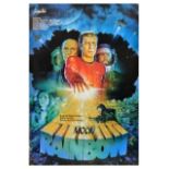 Movie Poster Moon Rainbow Soviet SciFi