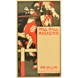 Advertising Poster Pall Mall Magazine Knight George Denholm Armour