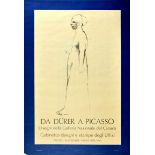 Advertising Poster Pablo Picasso Albrecht Durer Exhibition