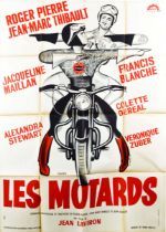 Movie Poster Les Motards The Motorcycle Cops Motorbike