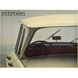 Advertising Poster Citroen Ami 6 Car 3CV Martin Andre