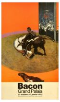 Advertising Poster Francis Bacon Bullfighting Grand Palais Art Exhibition