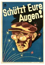 Propaganda Poster Set Work Road Traffic Safety Germany