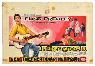 Movie Poster Elvis Presley Kid Galahad Musical Sports Drama