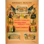 Propaganda Poster French Colonial Troops Indochina Africa Troupes Coloniales 