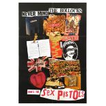 Punk Music Poster Set Sex Pistols Never Mind The Bollocks The Clash Sandinista