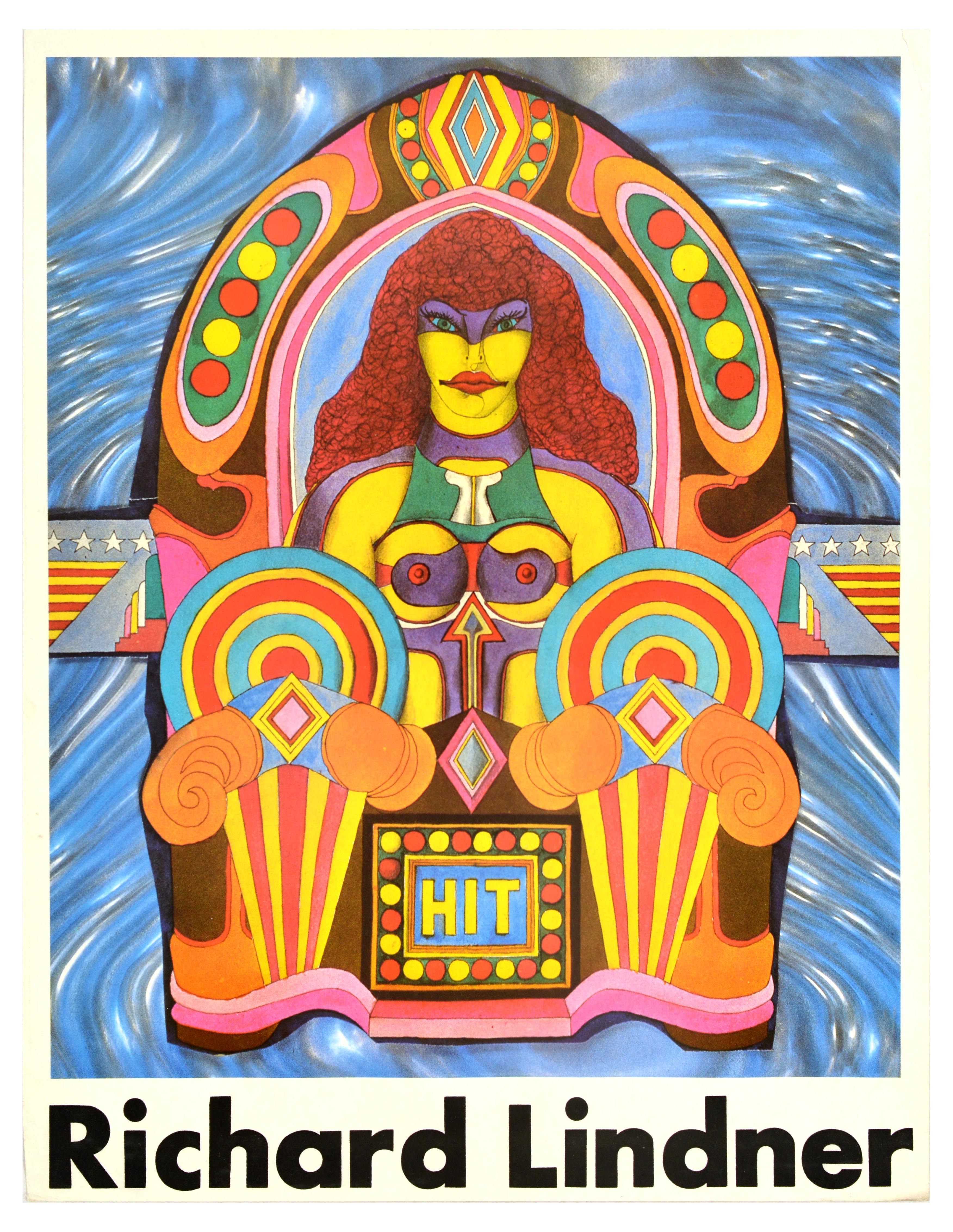 Advertising Poster Richard Lindner Hit From Fun City Art