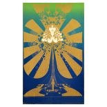 Advertising Poster Psychedelic Splash Posters Lady In Gold