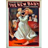 Advertising Poster The New Baby Play David De Wolf