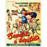 Movie Poster Bicycle Beauties PinUp Beautes A Bicyclette