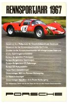 Sport Poster Porsche Racing Year 1967 Car Automobile