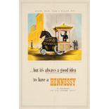 Advertising Poster Hennessy Cognac Brandy Alcohol Good Idea 