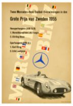 Sport Poster Mercedes Benz Swedish Grand Prix 1955