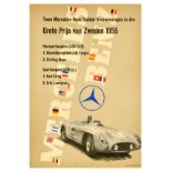 Sport Poster Mercedes Benz Swedish Grand Prix 1955