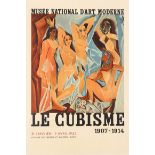 Advertising Poster Picasso Cubism Exhibition The Young Ladies of Avignon