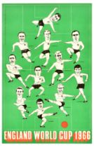 Sport Poster England World Cup 1966 Football FIFA Soccer Sport