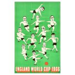 Sport Poster England World Cup 1966 Football FIFA Soccer Sport