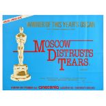 Movie Poster Moscow Distrusts Tears USSR Drama Oscar