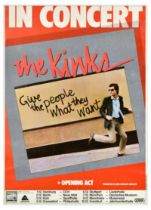 Advertising Poster The Kinks Give The People What They Want
