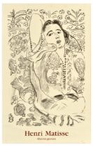 Advertising Poster Henri Matisse Arabesque Engraved Works