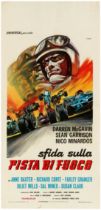 Movie Poster Challengers Pista Di Fuoco F1 Formula One Racing Drama