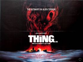 Movie Poster The Thing John Carpenter SciFi Horror