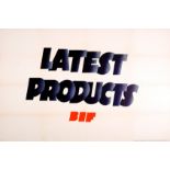 Advertising Poster British Industries Fair Empire Marketing Board EMB Latest Products