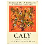 Advertising Poster Odette Caly Tapestries Paintings Floral