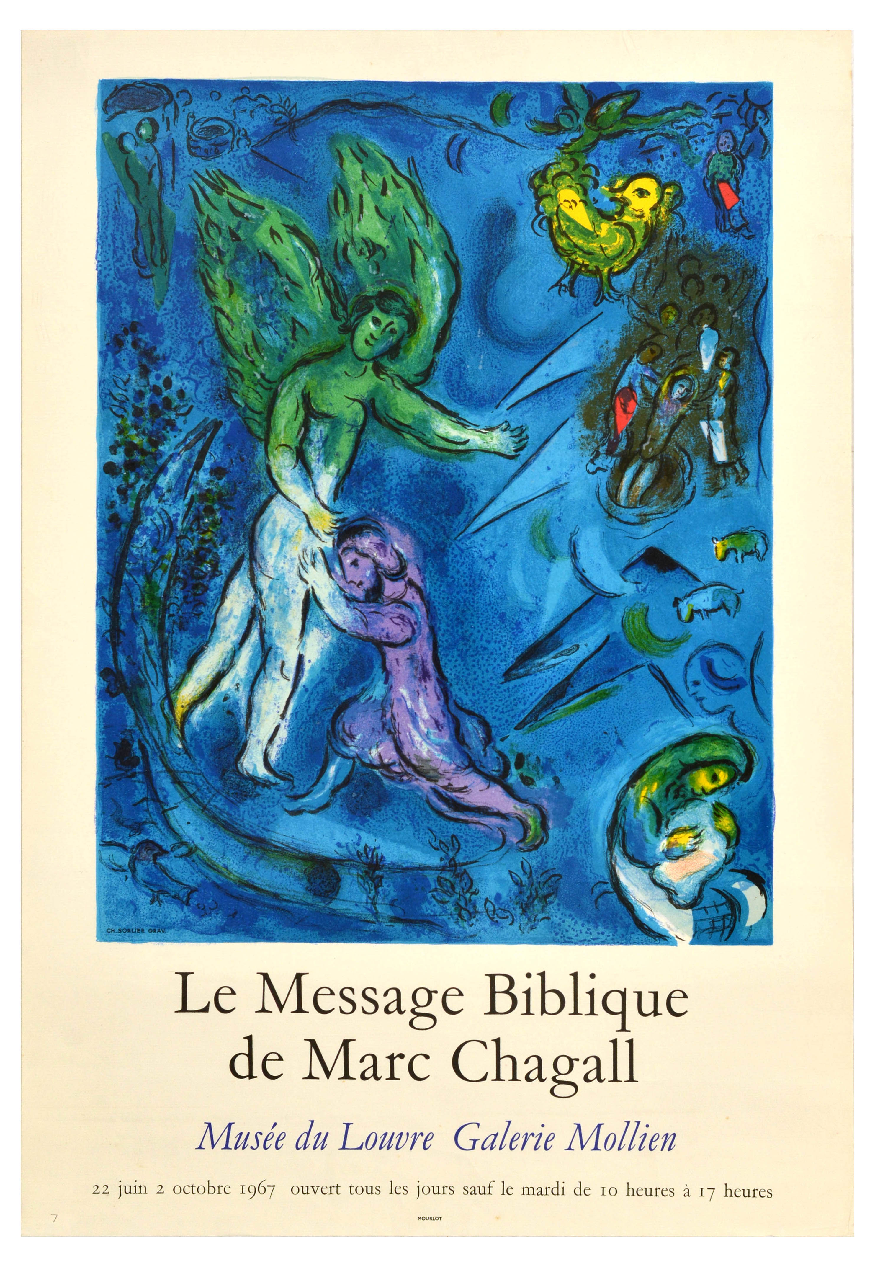 Advertising Poster Le Message Biblique Marc Chagall