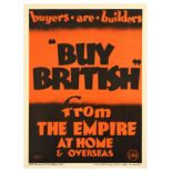 Advertising Poster Buy British Empire Marketing Board EMB