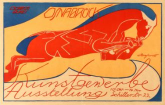 Advertising Poster Art Exhibition Osnabruck Durerbund