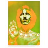 Advertising Poster Beatles George Harrison Avedon