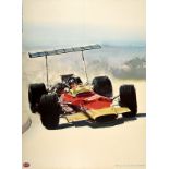 Sport Poster Formula 1 Lotus 49 F1 Graham Hill STP Fuel