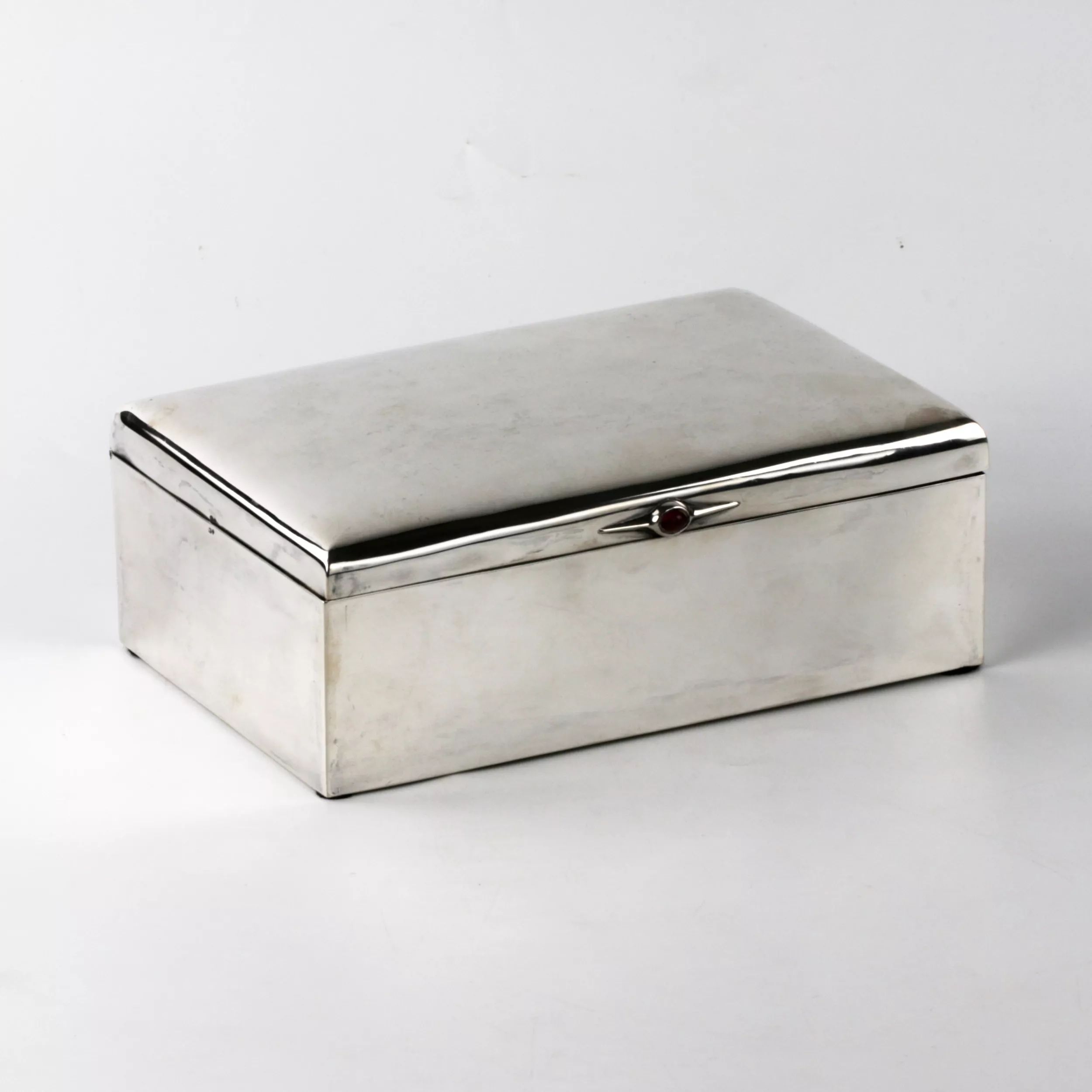 Silver cigar box - Image 6 of 6