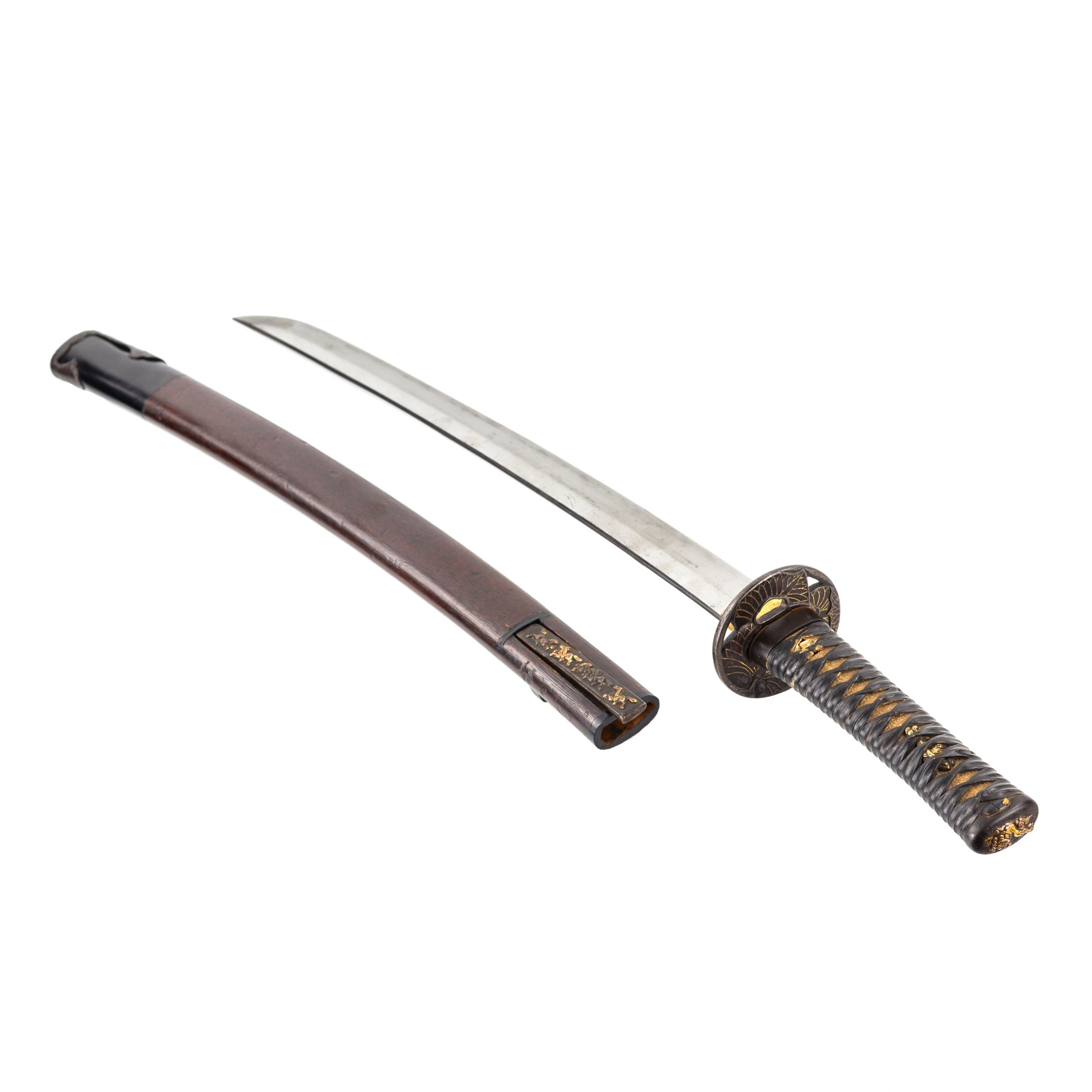 Japanese sword. Wakizashi. 19th century. - Image 4 of 5