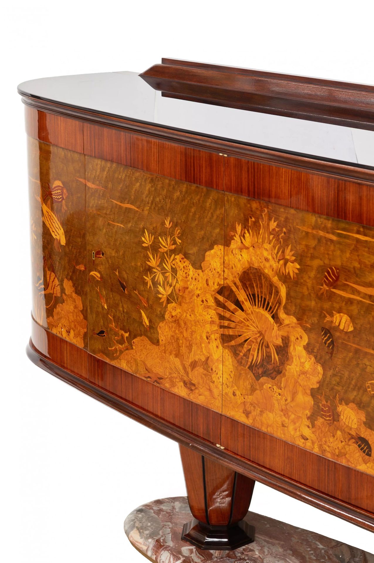 Vittorio Dassi. Grandiose furniture set in Art Deco style. - Bild 5 aus 11