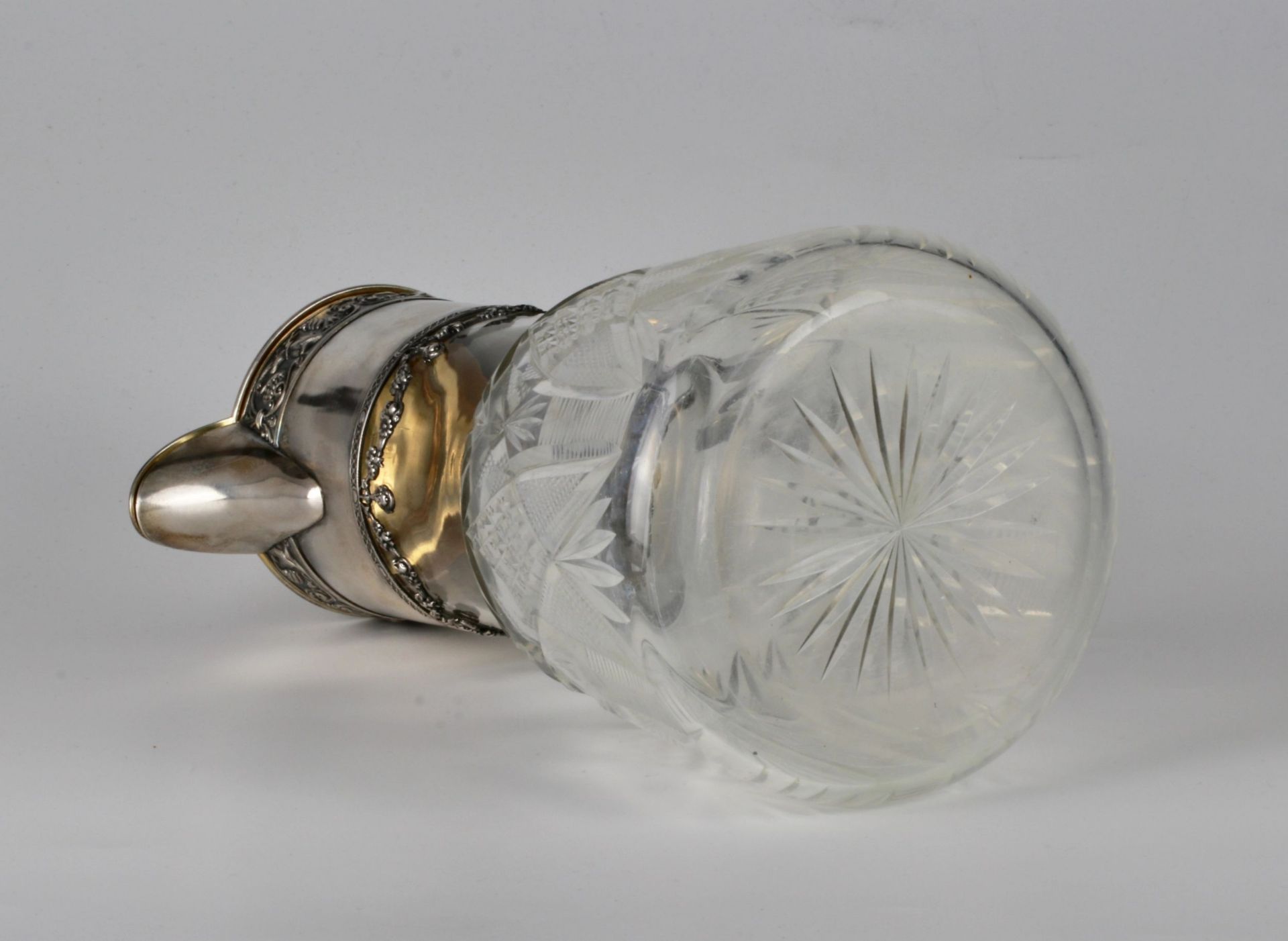 Crystal jug in silver. 13th Artel. Moscow - Bild 10 aus 11
