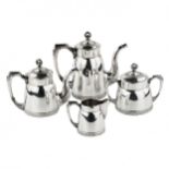 Russian silver tea and coffee service. 2nd Moscow Artel. 1908-1917.