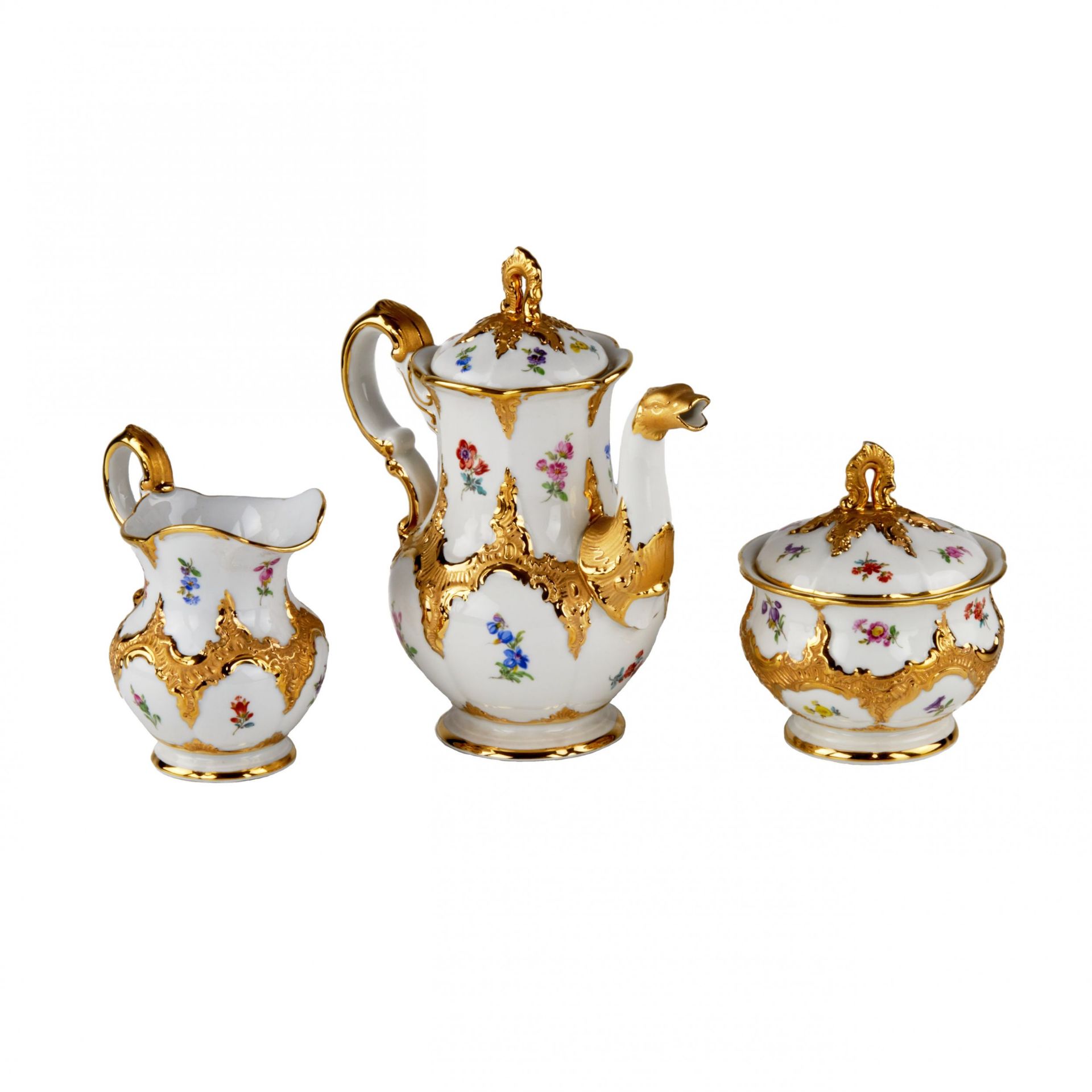 Meissen coffee service for 6 persons. - Bild 6 aus 9