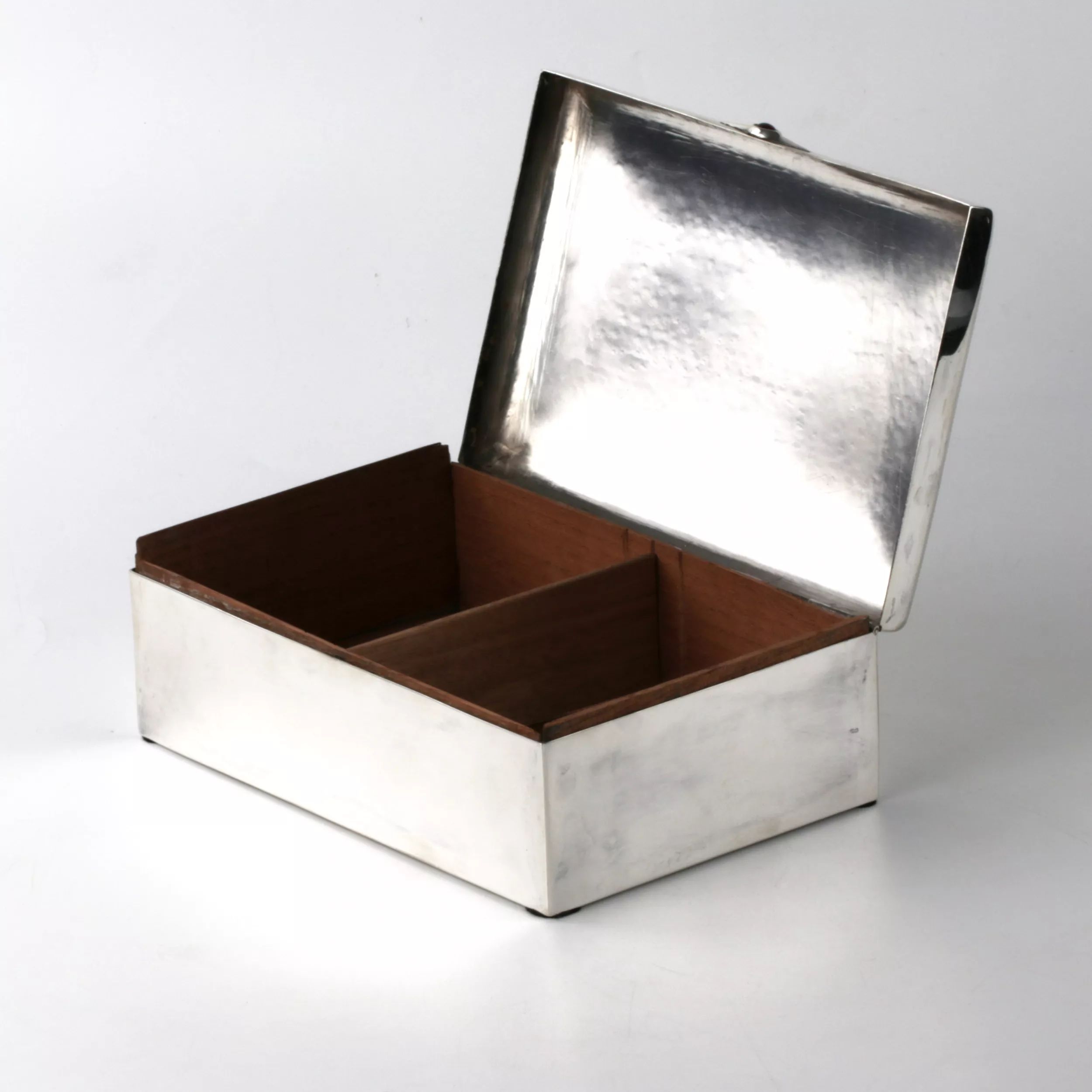 Silver cigar box - Image 3 of 6