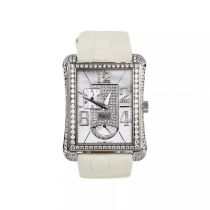 Piaget Black Tie Emperador watch in 18K white gold and diamonds. G0A31022.