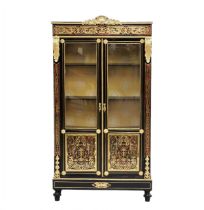 Showcase in Boulle style. 19th century.