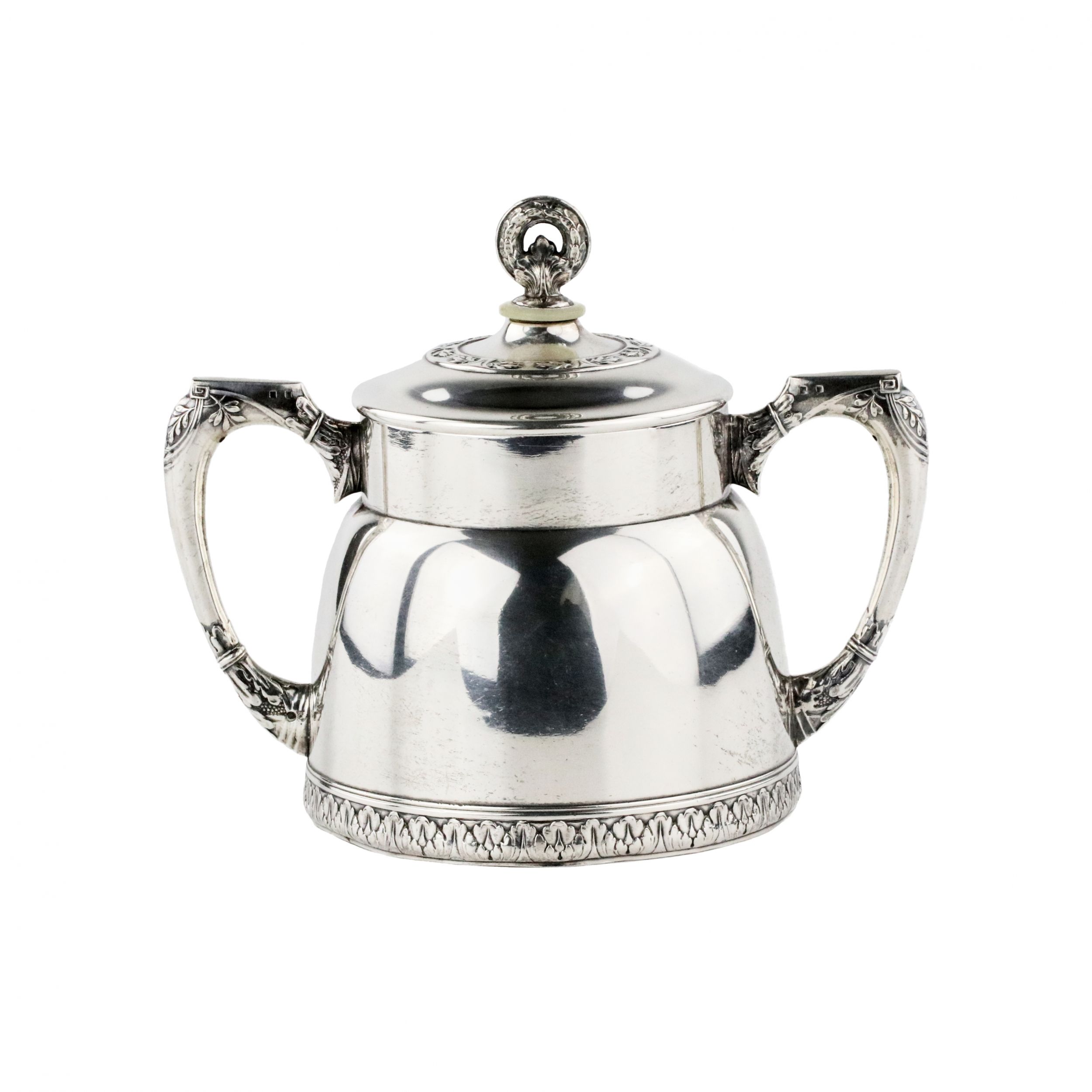 Russian silver tea and coffee service. 2nd Moscow Artel. 1908-1917. - Image 9 of 15