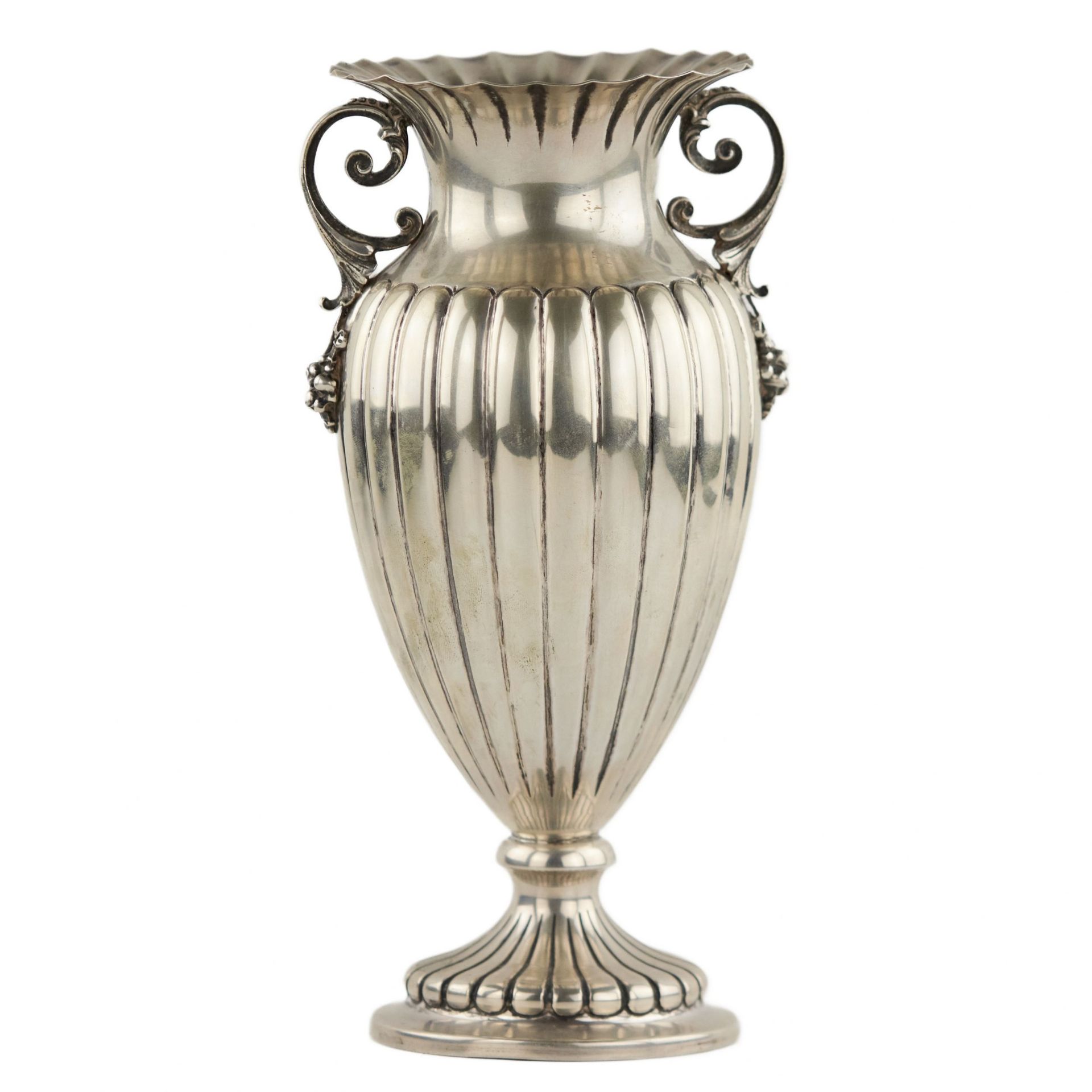 Italian silver vase. - Image 2 of 7