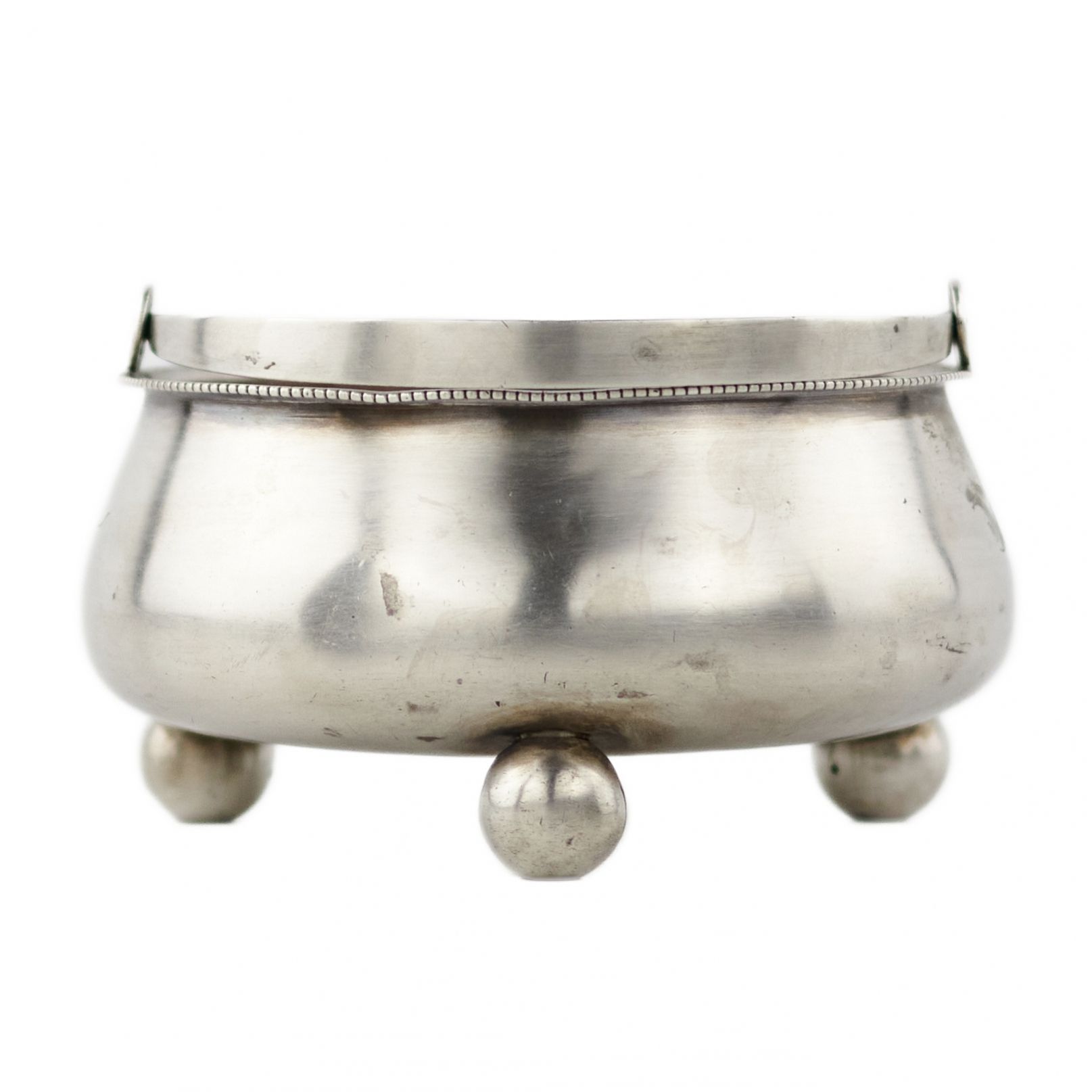 Russian, silver sugar bowl from the turn of the 19th-20th centuries. - Image 4 of 9