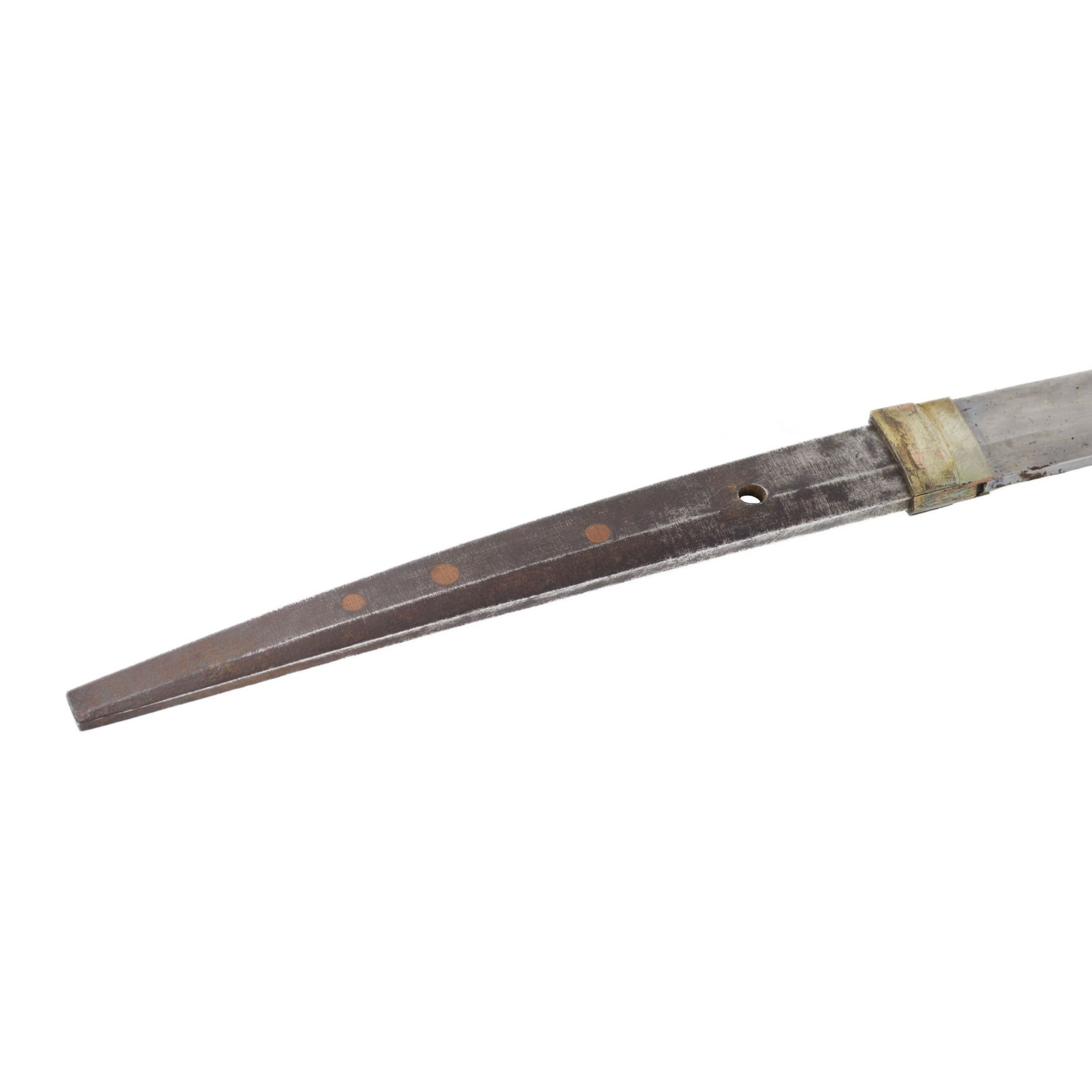 Short sword of the samurai Wakizashi, Nanki Hatakeyama, master Yamato no Suke Masatsugu, 19th centur - Bild 8 aus 10