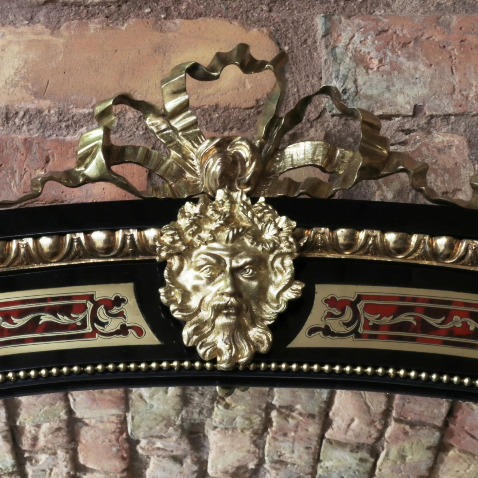 Luxurious chest of drawers with mirror in the Boulle style. France, 19th century. - Image 7 of 10