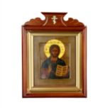Icon of the Savior Almighty. 19th century