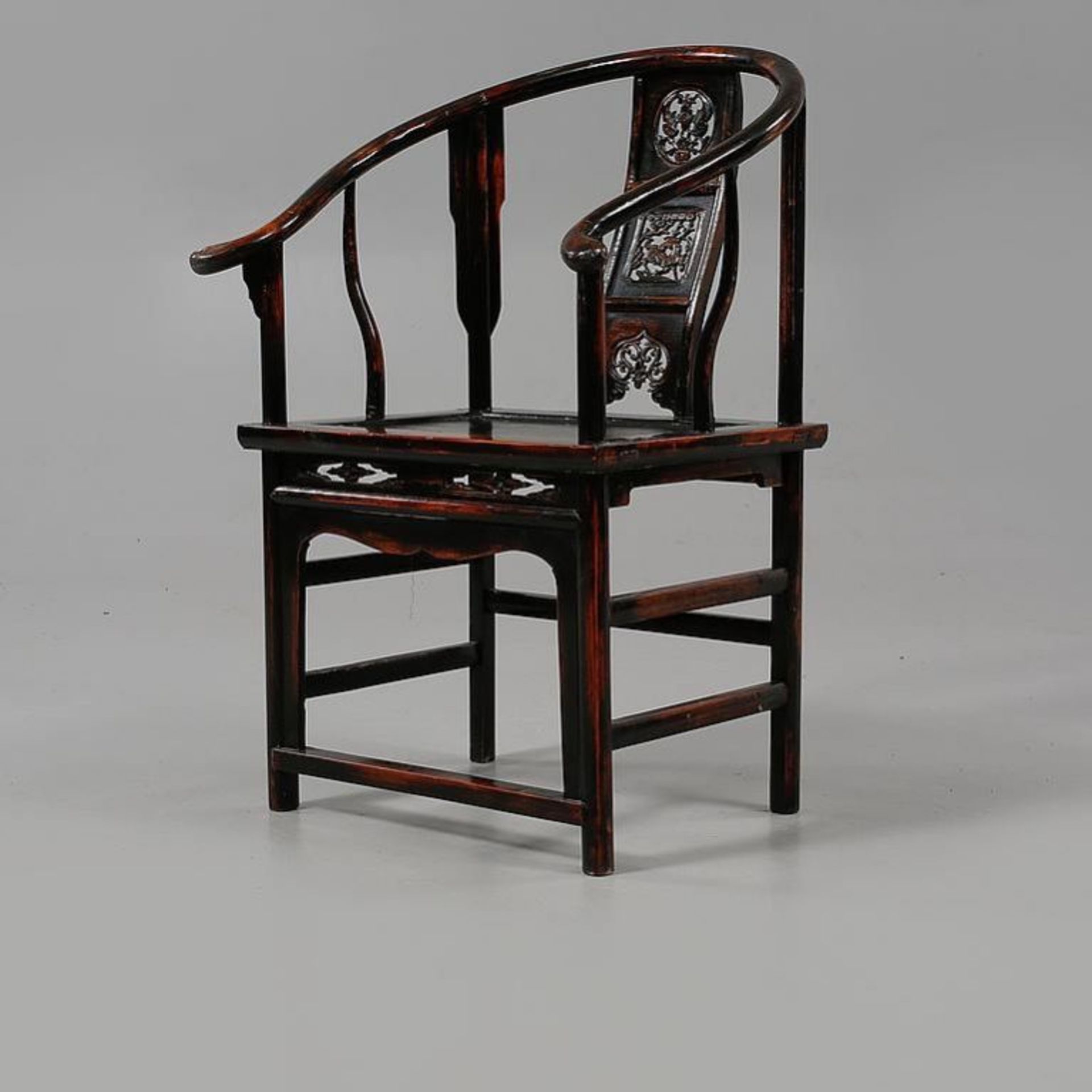 Huanghuali chair, Qing dynasty, 19th century - Bild 3 aus 5