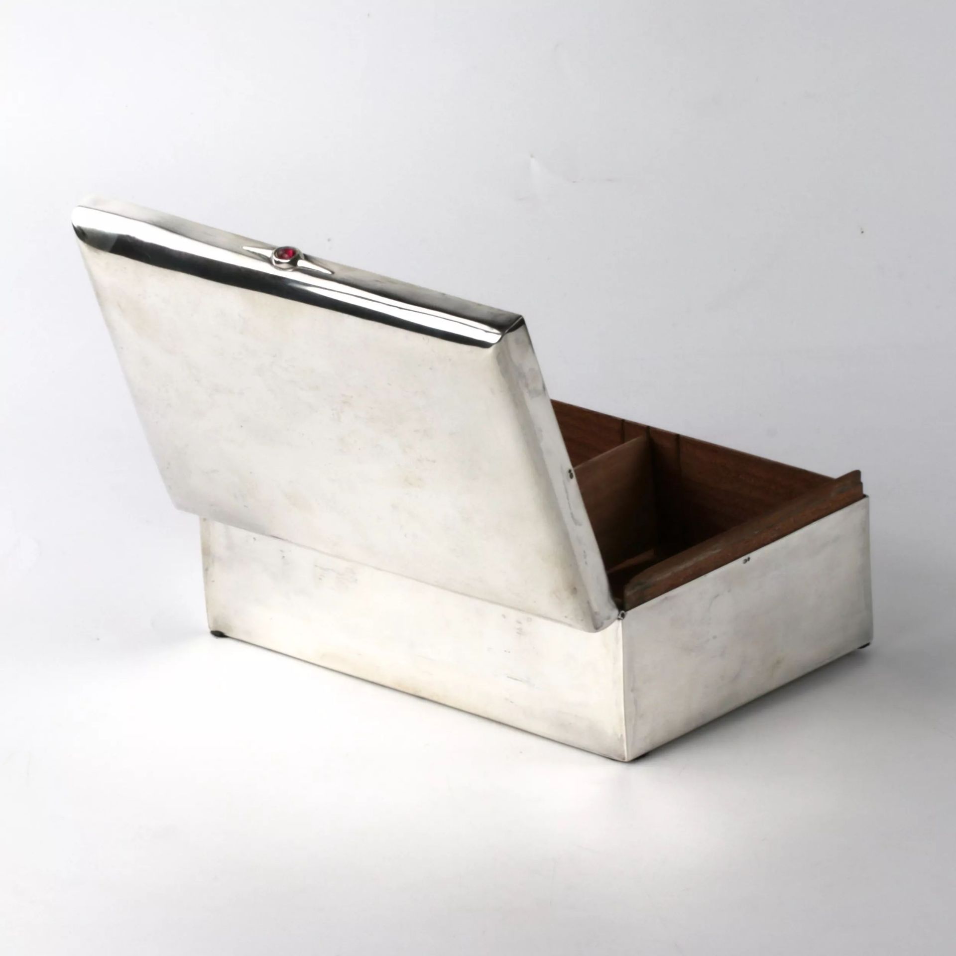 Silver cigar box - Image 4 of 6